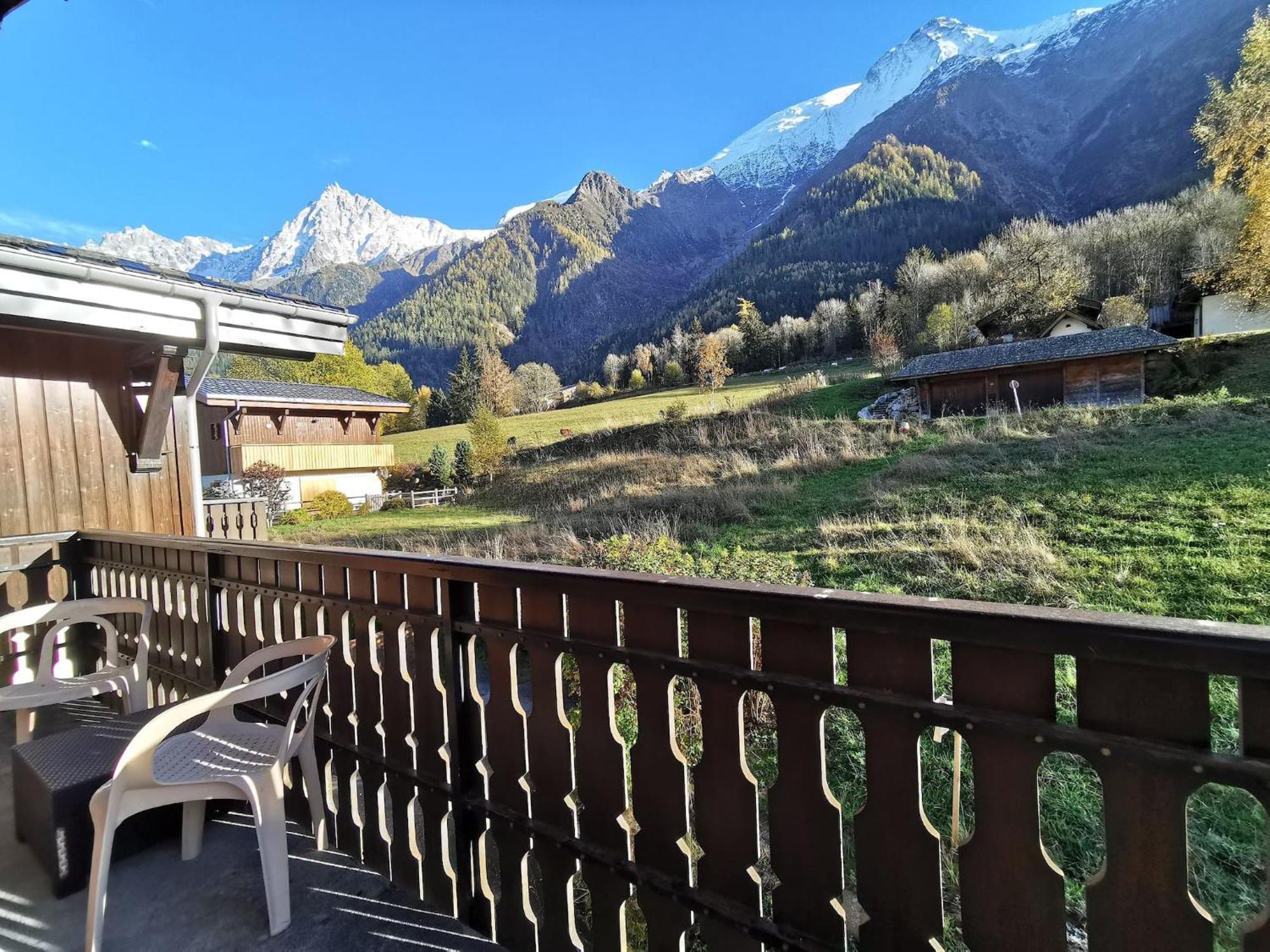Apt Nala - Sunny Renovated Duplex - 2Bed Apt - Views - Hikes Lejlighed Les Houches Eksteriør billede